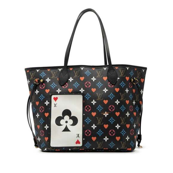 LOUIS VUITTON Handbags - Louis Vuitton Game On Monogram Neverfull MM Tote Bag/Shoulder Bag M57483 Blac...